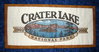 CRATER LAKE CENTENNIAL QUILT